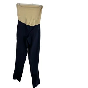 Motherhood Maternity navy blue dress pants size large